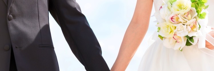 新郎新婦 ブーケ