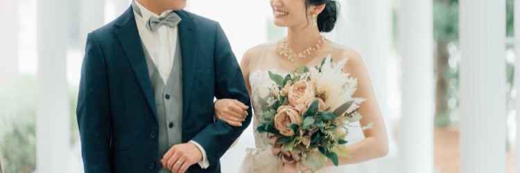 新郎新婦 ブーケ