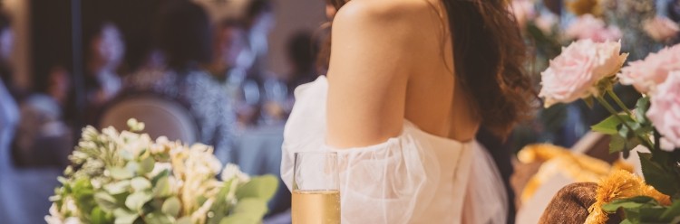 新婦　披露宴　ゲスト
