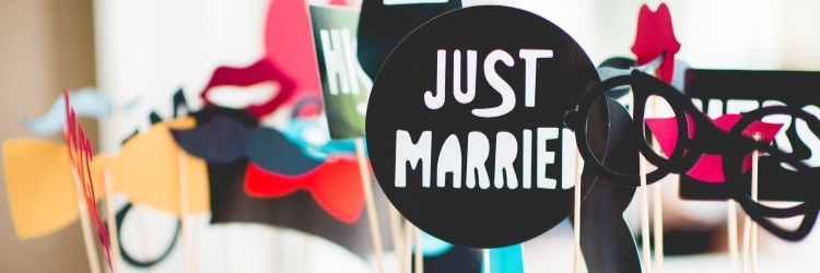 結婚式　フォトスペース　フォトプロップス