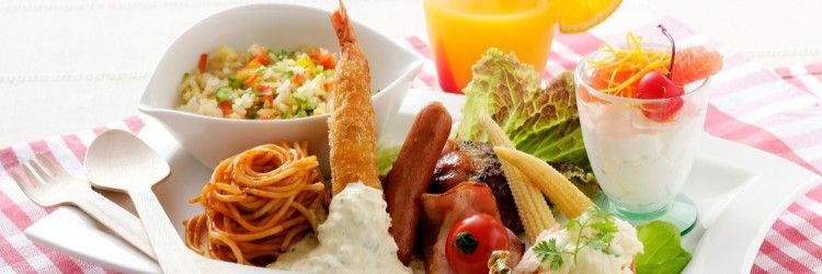 披露宴　お子様ランチ　料理