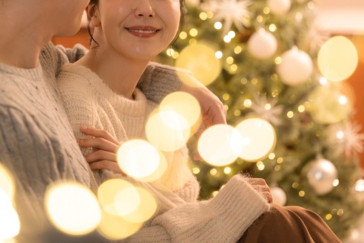 クリスマス　カップル