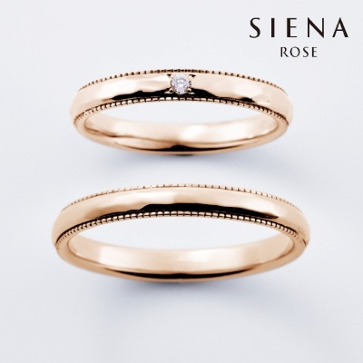 シエナロゼ　結婚指輪　ストレート