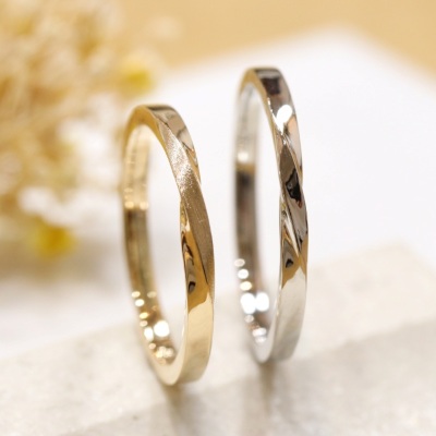 トレゾア　結婚指輪　ストレート