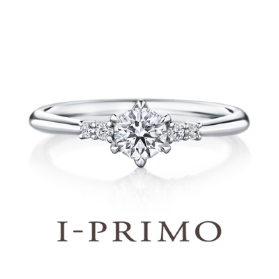 アイプリモ　婚約指輪　ストレート　メレ