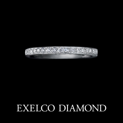 エクセルコ 婚約指輪 ストレート エタニティ