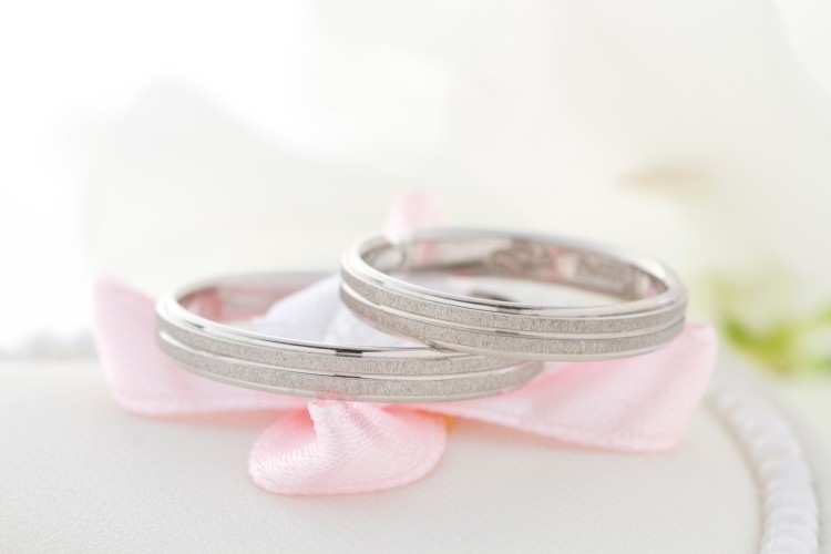 結婚指輪　ストレート