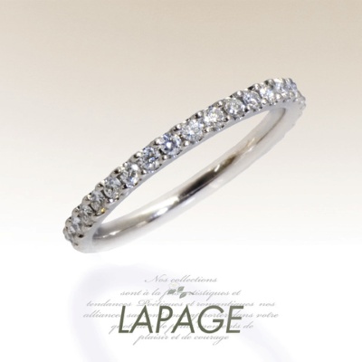 ラパージュ　結婚指輪　フルエタニティ