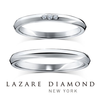 ラザール　結婚指輪　ストレート