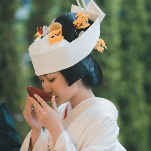 花嫁変わり髷かつら 見計らっ