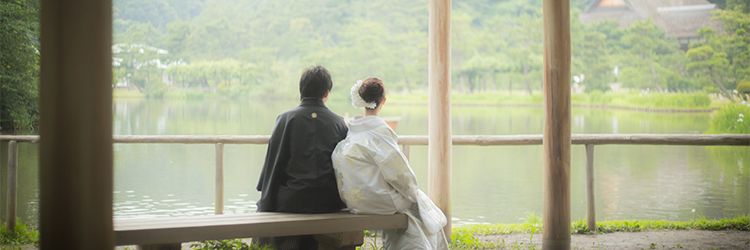 新郎新婦　白無垢　和婚