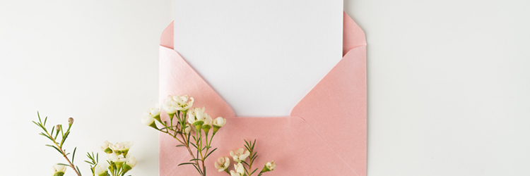 招待状　手紙　メッセージ