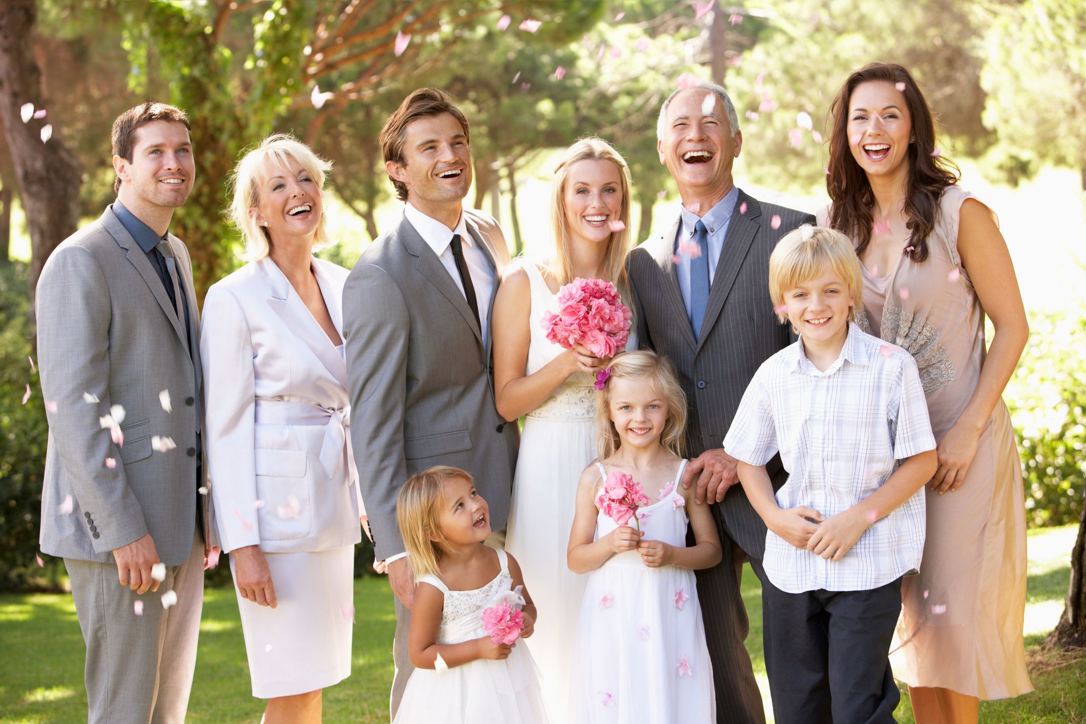 Свадьба в кругу семьи