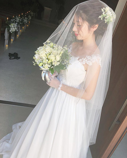 結婚式ベール挙式