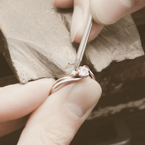 結婚指輪　オーダーメイド　オリジナル　シンプル