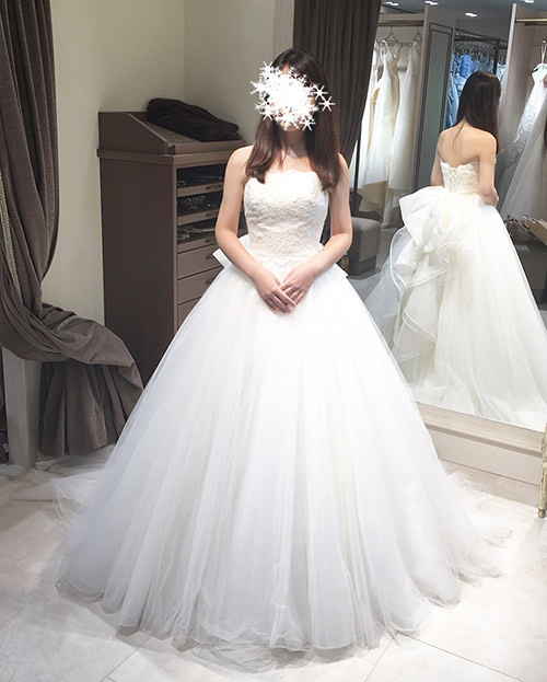 花嫁の理想を叶える定番ウエディングドレス「プリンセスライン」