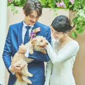 ★愛犬と一緒の結婚式★演出も相談OK!大切な家族として招いて♪