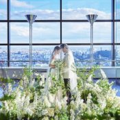 【直前W応援&安心サポート】準備期間最短3か月◎天空チャペル×絶品試食*限定特典