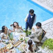 【木曜限定SP】プール付き貸切邸宅×模擬挙式×演出体験