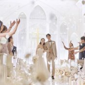 当館人気No1*憧れ花嫁体験【新作ドレス優待】純白チャペル×試食