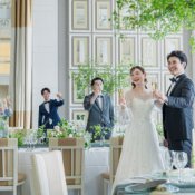 《1⽇花嫁体験》100万優待◆ガラスチャペル×パーティ演出体験の詳細を見る