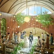 【ハナユメ限定】\光溢れる森の新チャペル/感動の挙式体験×豪華試食&ギフト
