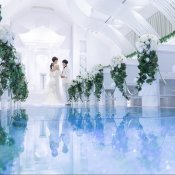【ギフト2万プレゼント】ガラスの光煌めくチャペル＆リゾート会場見学