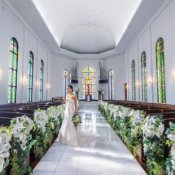 【ステンドグラス煌めく大聖堂体験】豪華コース試食×新作ドレス体験×アマギフ1万円