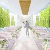 残1【ハナユメ限定】\光×水×緑のチャペル*体験/和牛×オマール試食*10大特典