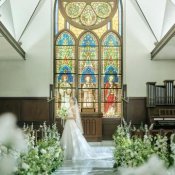 \憧れ花嫁様必見/煉瓦×ステンドグラス挙式体験*&和牛試食*ギフト1万円付