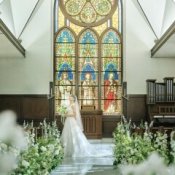 \憧れ花嫁様必見/煉瓦×ステンドグラス挙式体験*&和牛試食*ギフト1万円付