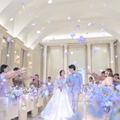 毎回満席【光舞う白亜チャペル模擬】トレンド演出×プレ花嫁体験