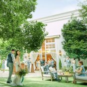 【当館人気No.1】海×緑!ナチュラルリゾート花嫁体験&絶品試食