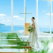 初めて見学◆眺望チャペルと貸切邸宅で入場体験&ガーデン演出も