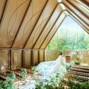 《当館支持率No1》緑溢れる*NEWチャペル体験★贅沢コース試食