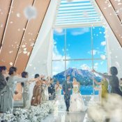 \超得160万優待◆8万ギフト贈呈/ドレス全額無料*桜島チャペル