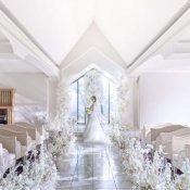 唯一無二の感動白チャペルで叶う花嫁体験|最大180万ご優待《挙式料無料》絶品試食