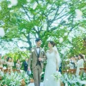BIG☆最大150万特典 光×緑×水溢れるチャペル×貸切ガーデン