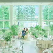 残▲《新作ドレス2着55万優待》空×森テラスで叶える1組貸切邸宅*絶品試食体験