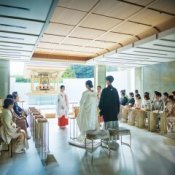 【新春特別フェア】和も洋も両方叶う!自然光と緑に包まれた「庭園の儀式殿」を体験!