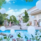 満足度98%!!【憧れ花嫁ALL体験】リゾート邸宅★10大特典×贅沢コース試食