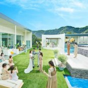 直前◎\花嫁応援*お手出し0叶う/緑×空×水の貸切邸宅×絶品試食