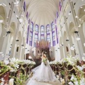 【GWフェア】AM来館*挙式無料◇記憶残る空間美&大聖堂/3万試食