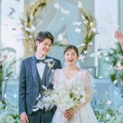 《空×緑感じる純白チャペル》挙式体験×ドレス試着×感動演出体験