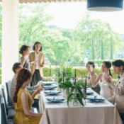 【安心予算×ファミリー婚】植物園で上質WD!豪華試食×少人数会場見学