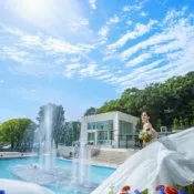 【アマギフ12万円&豪華試食付】四季彩る自然を満喫！植物園ウェディング×試着体験