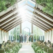 ◆新チャペルOPEN◇25大特典×緑*光*参加型Wedding体験&3万試食