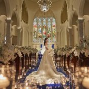 憧れ大聖堂×シャンデリア煌めく上質体験*Amazonギフト2万円*憧れドレス試着