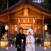 【太宰府・竈戸神社で神前式】アルカディアＧが神社をサポート♪