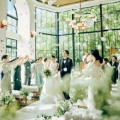 支持率◎話題の『森の大聖堂』×貸切邸宅*挙式料&豪華試食